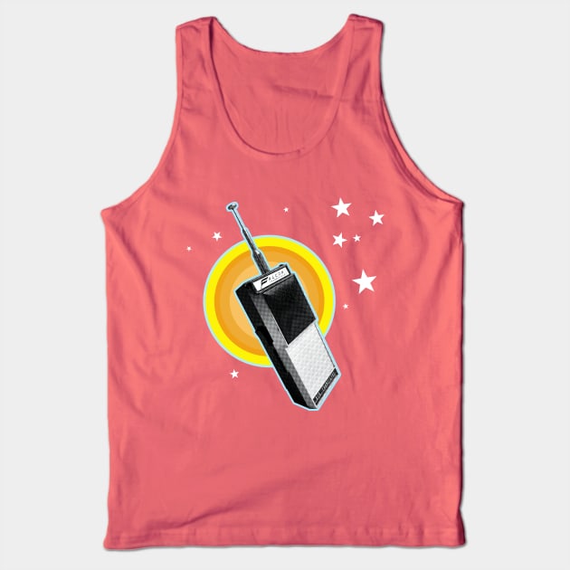 Walkie Talkie Signals to the Stars Tank Top by callingtomorrow
